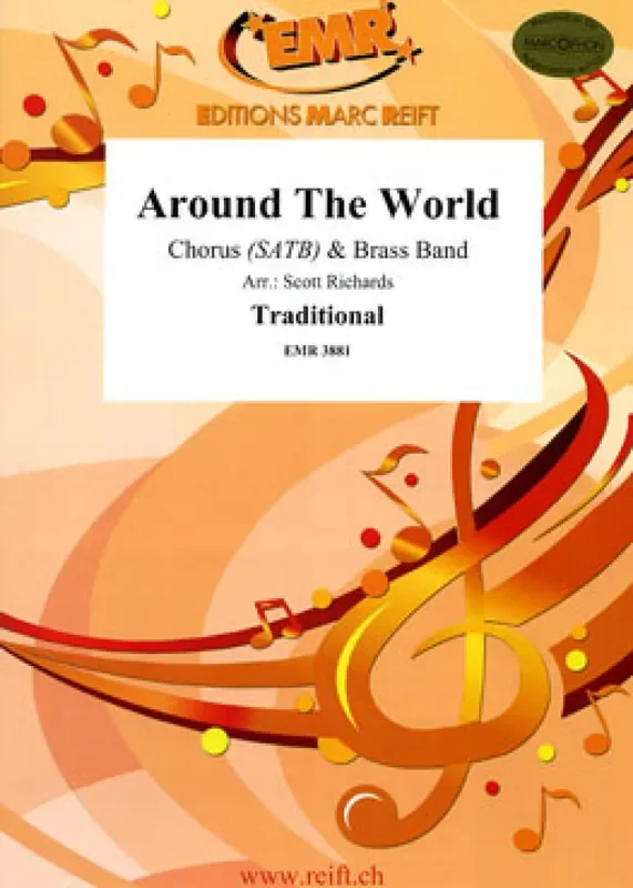 Around The World (Arr. Scott Richards) Brass Band mit Gesang