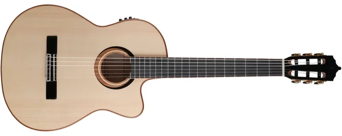 Artesano Nuevo Rubio Cut ECTF Konzertgitarre mit Tonabnehmer