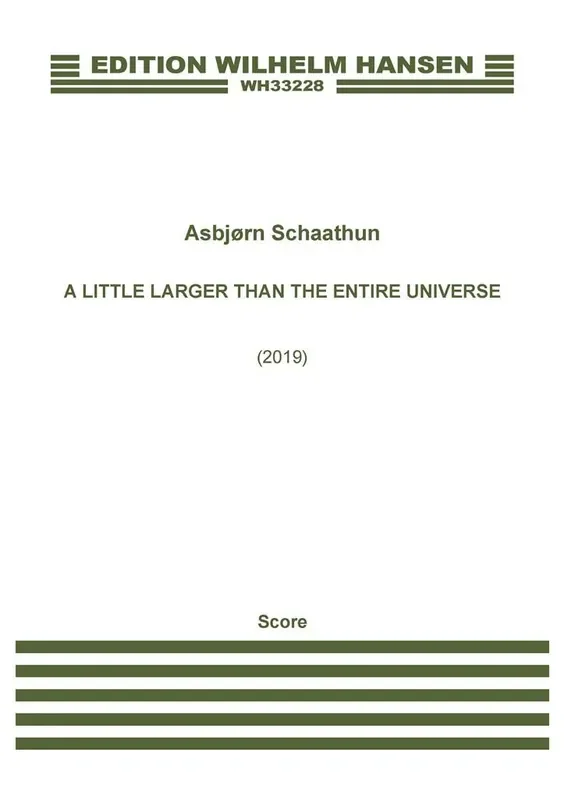 Asbjørn Schaathun A Little Larger Than The Entire Universe Kammerensemble