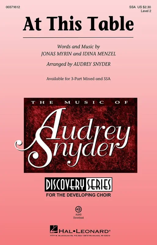 At This Table Frauenchor mit Begleitung