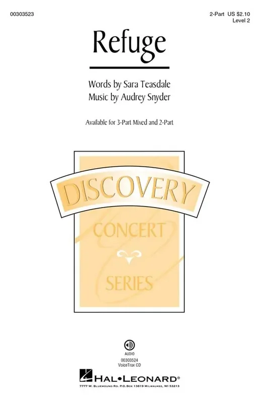 Audrey Snyder Refuge Frauenchor mit Begleitung