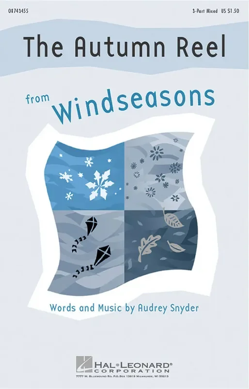 Audrey Snyder The Autumn Reel (from Windseasons) Gemischter Chor mit Begleitung