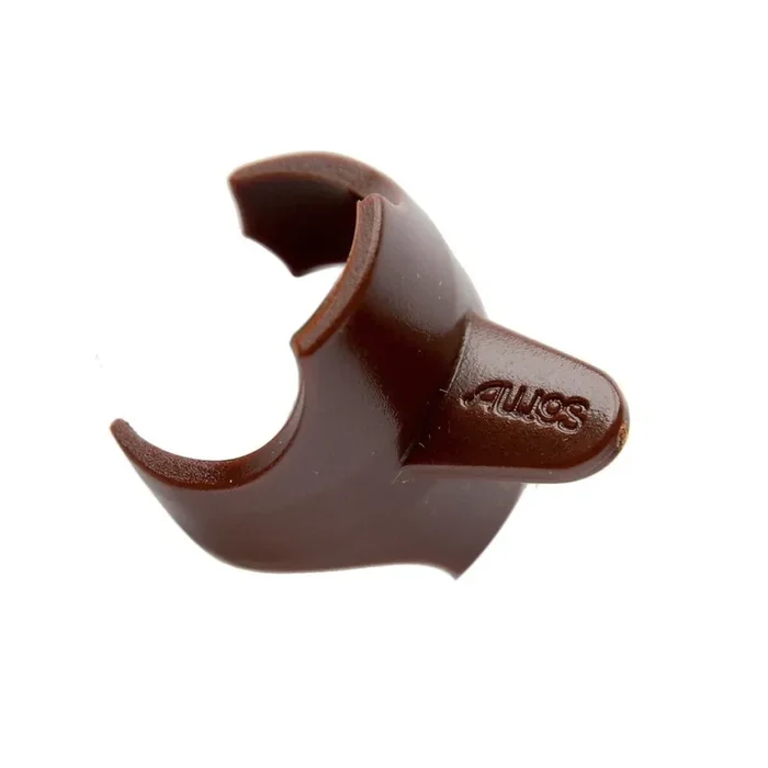 Aulos Blockflöte Daumenstütze Tenor Dunkelbraun