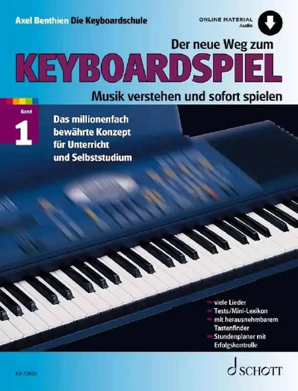 Axel Benthien Der Neue Weg Zum Keyboardspiel Band 1 Keyboard