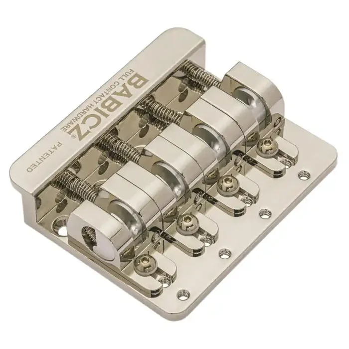 Babicz FCH-4 Bass Bridge – 5 Hole Mount – Nickel