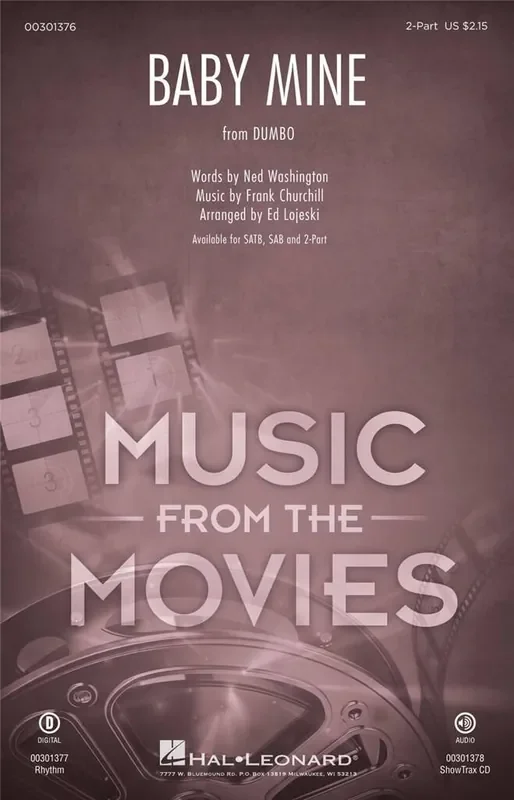 Baby Mine (Arr. Ed Lojeski) Frauenchor mit Begleitung