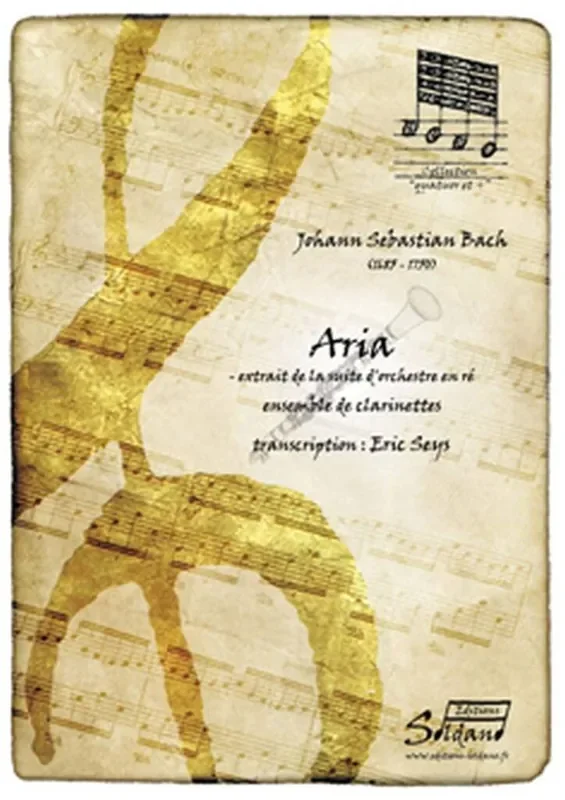 Bach Aria (Arr. E. Seys) Klarinette Ensemble