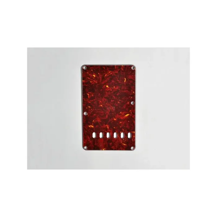Back Plate for Tremolo, red tortoise