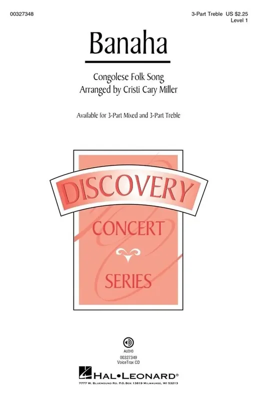 Banaha (Arr. Cristi Cary Miller) Frauenchor mit Begleitung