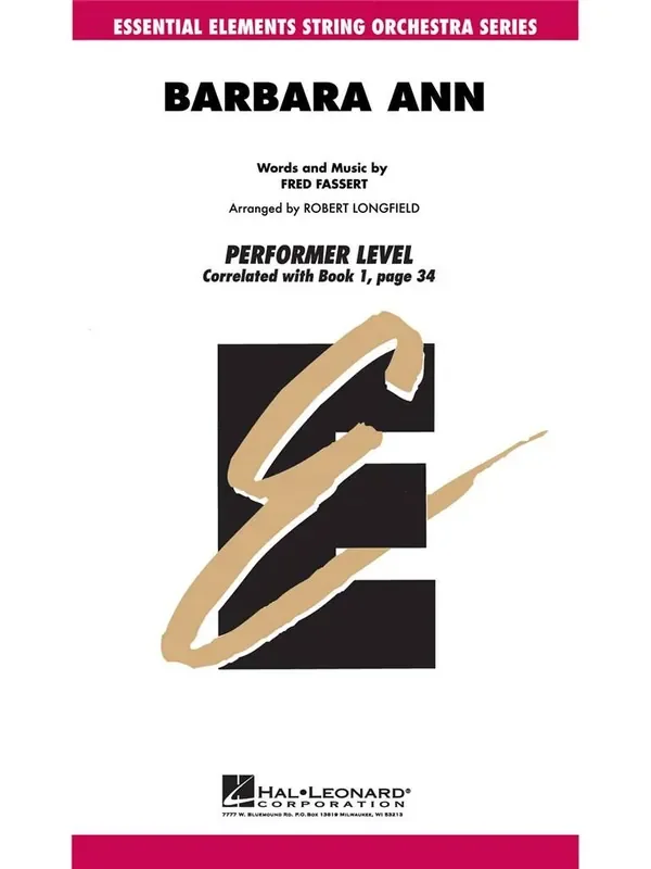 Barbara Ann (Arr. Robert Longfield) Streichensemble