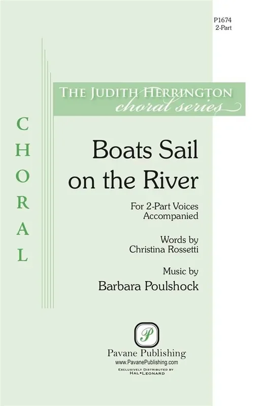 Barbara Poulshock Boats Sail on the River Gemischter Chor mit Begleitung