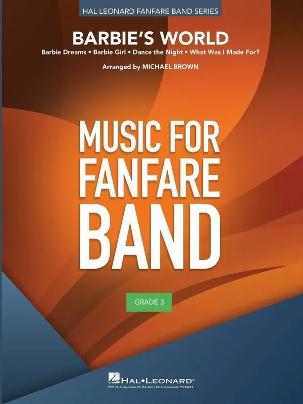 Barbie‘s World (Arr. Michael Brown) Fanfarenorchester