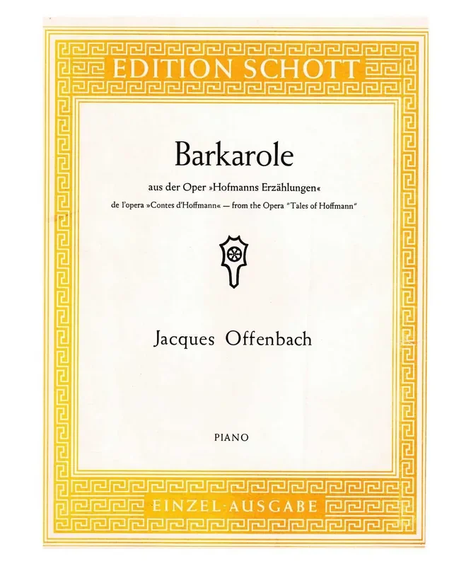 Barcarole (Hoffmanns Erzählungen)