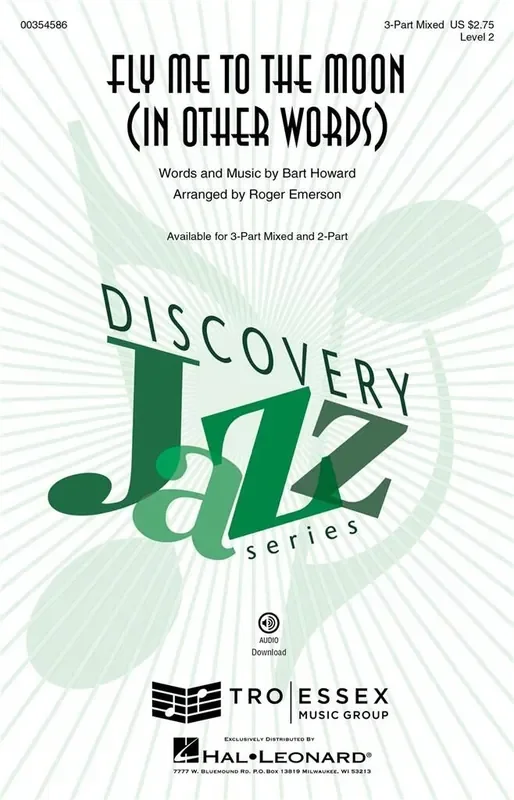 Bart Howard Fly Me to the Moon (In Other Words) (Arr. Roger Emerson) Gemischter Chor mit Begleitung