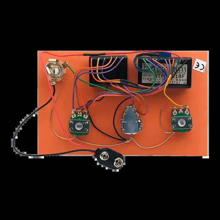 Bartolini HR-3.4/918 – Pre-Wired Active Preamp, 3-Band EQ