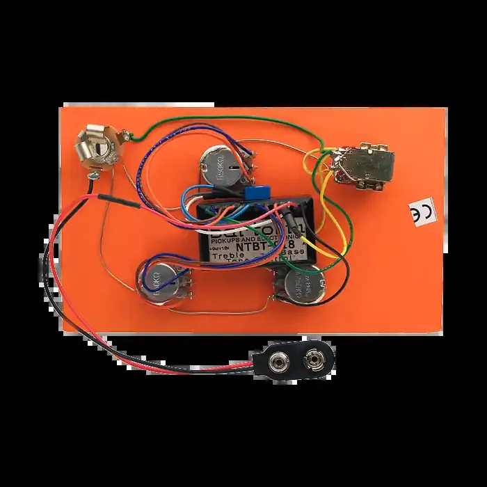 Bartolini HR-4.2AP/918 – Pre-Wired Active/Passive Preamp, 2-Band EQ