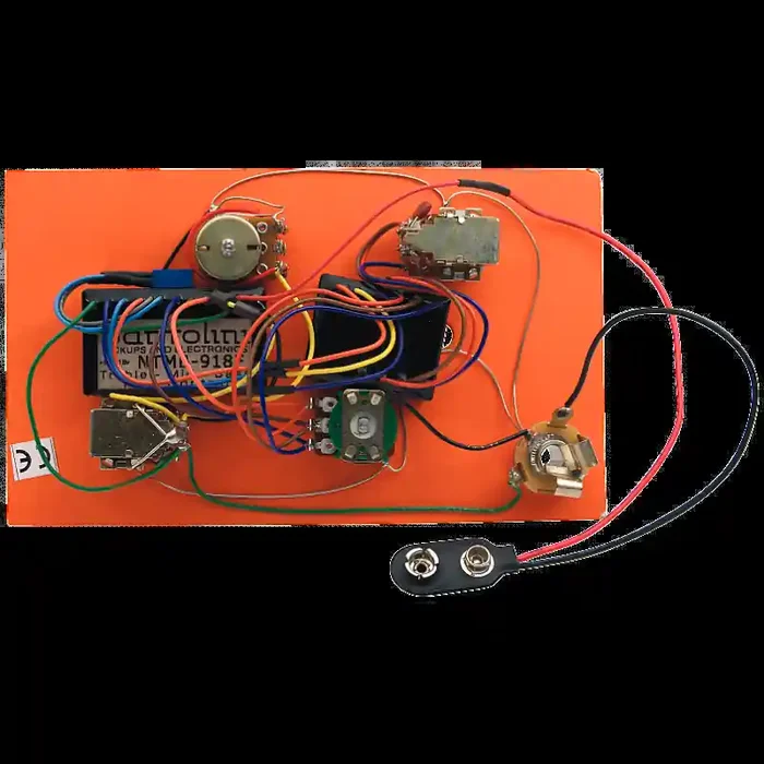 Bartolini HR-4.6AP/918 – Pre-Wired Active/Passive Preamp, 3-Band EQ