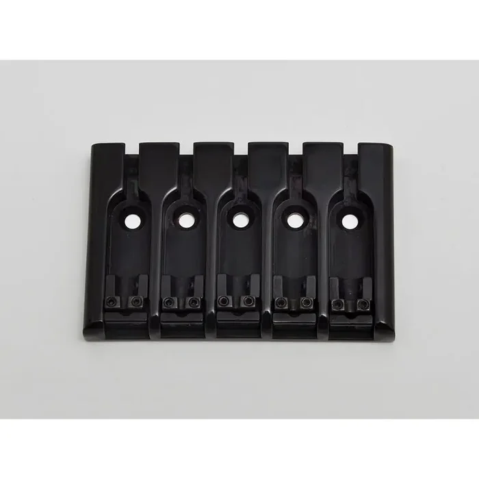 Basbrug 5-snaar massief 3-D brug Zwart