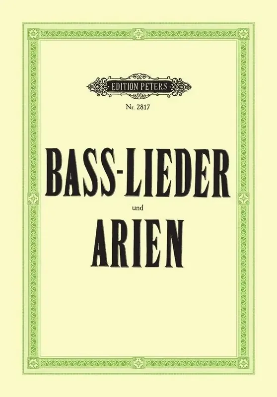 Bass-Lieder und Arien