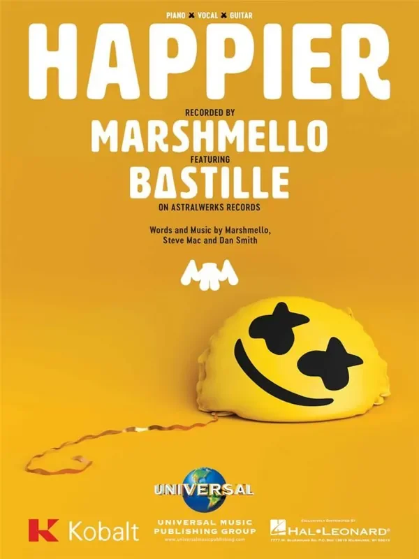 Bastille Happier Gesang mit Klavier