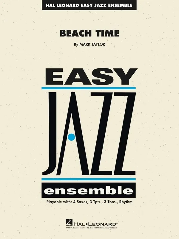 Beach Time (Arr. Mark Taylor) Jazz Ensemble