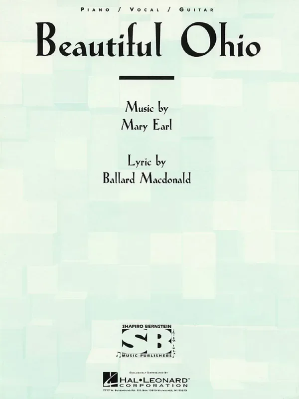 Beautiful Ohio Klavier, Gesang, Gitarre (Songbooks)