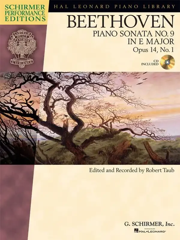Beethoven Sonata No. 9 in E Major, Opus 14, No. 1 Klavier Solo