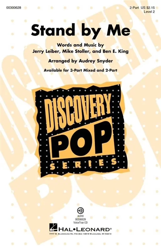 Ben E. King Stand by Me (Arr. Audrey Snyder) Frauenchor mit Begleitung