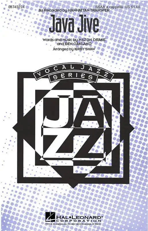 Ben Oakland Java Jive (Arr. Kirby Shaw) Frauenchor mit Begleitung