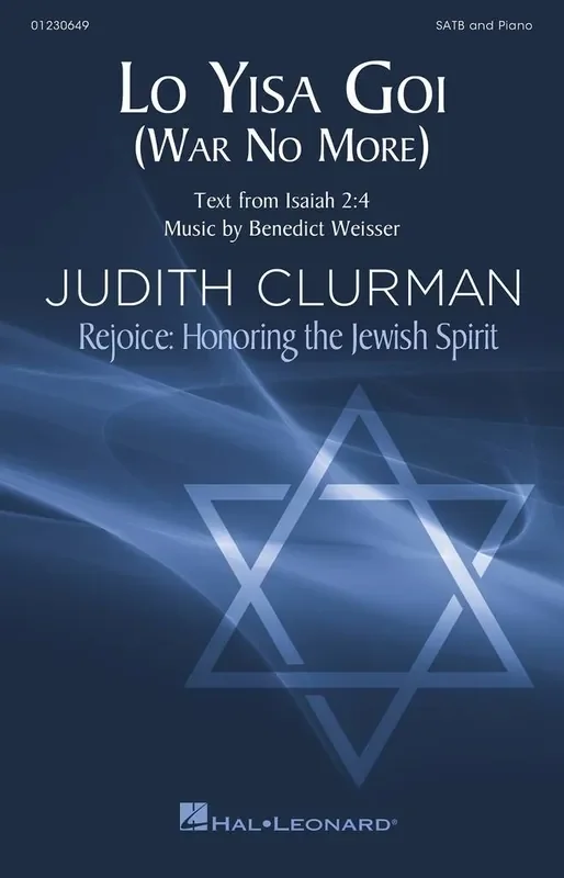 Benedict Weisser Lo Yisa Goi Gemischter Chor mit Begleitung