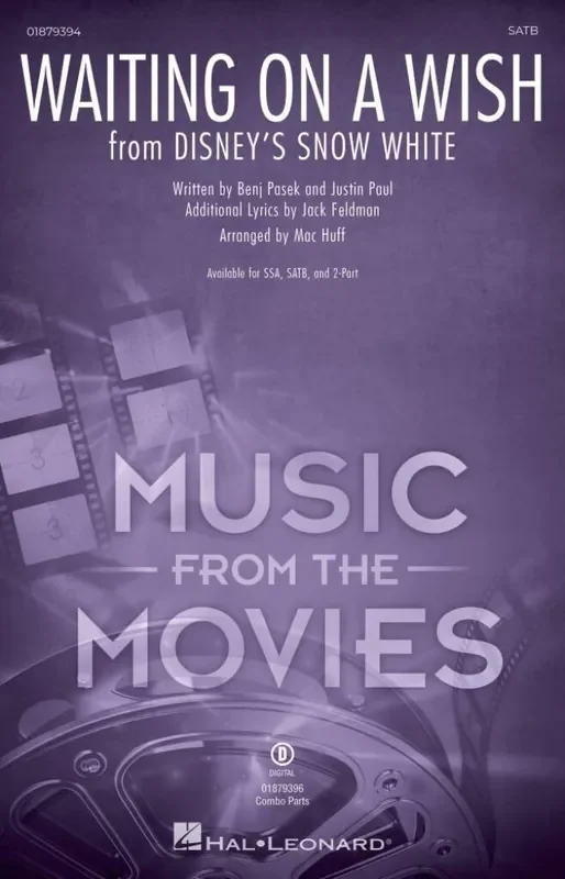 Benj Pasek Waiting on a Wish (Arr. Mac Huff) Gemischter Chor mit Begleitung