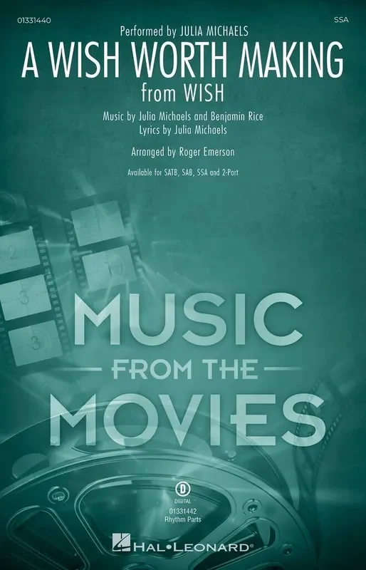 Benjamin Rice A Wish Worth Making (Arr. Roger Emerson) Frauenchor mit Begleitung