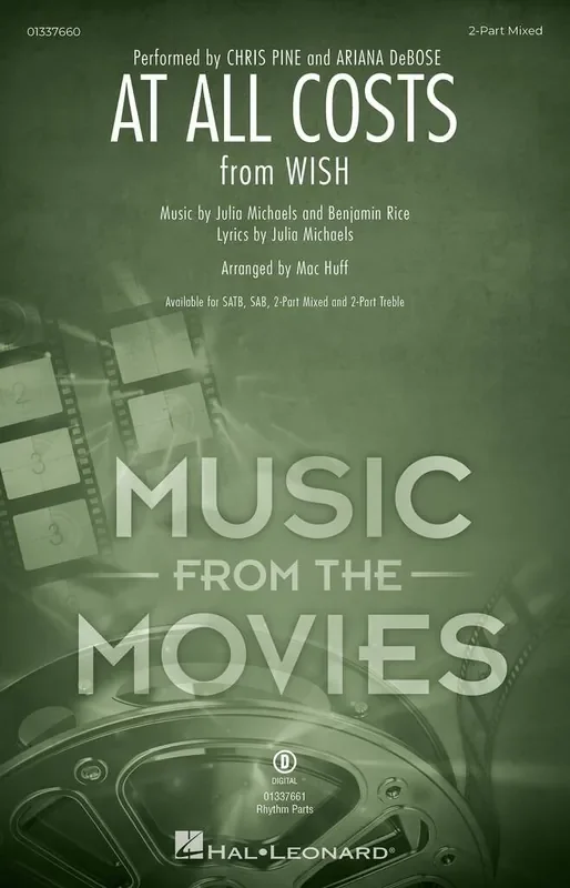 Benjamin Rice At All Costs (Arr. Mac Huff) Gemischter Chor mit Begleitung