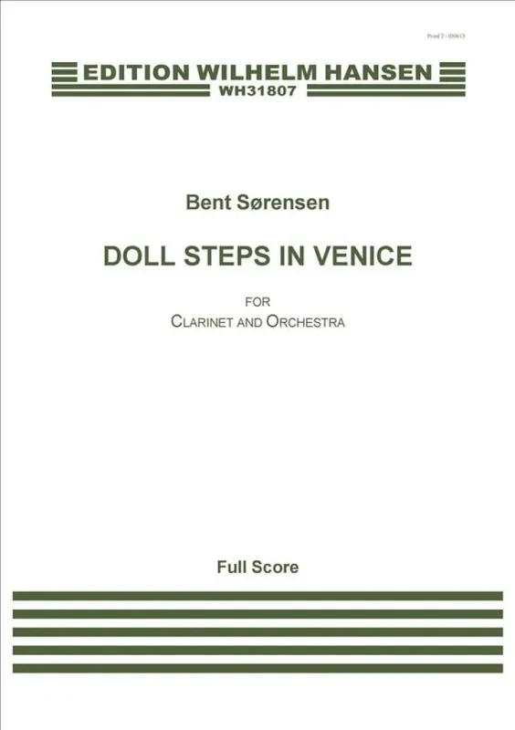 Bent Sørensen Doll Steps In Venice Orchester mit Solo