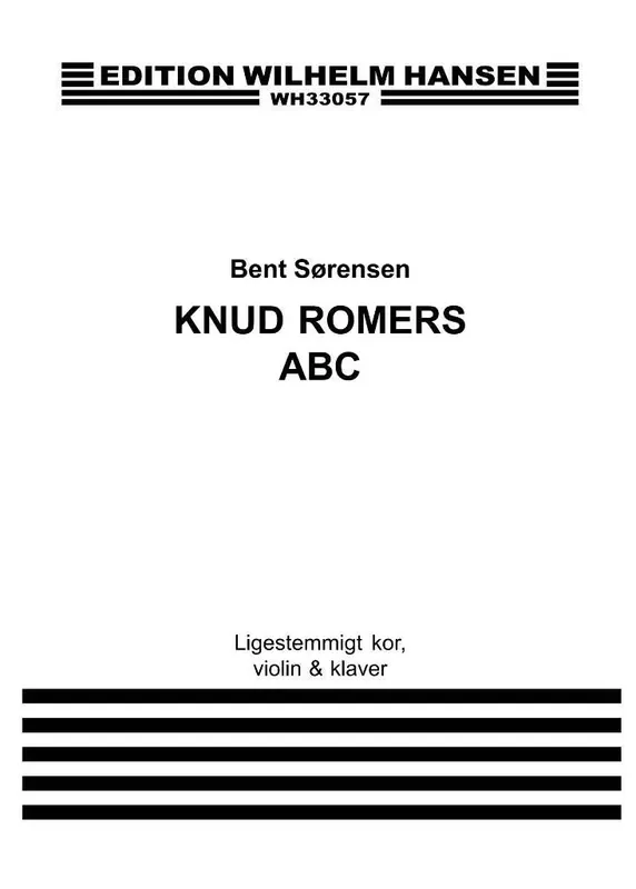 Bent Sørensen Knud Romers ABC Frauenchor mit Ensemble