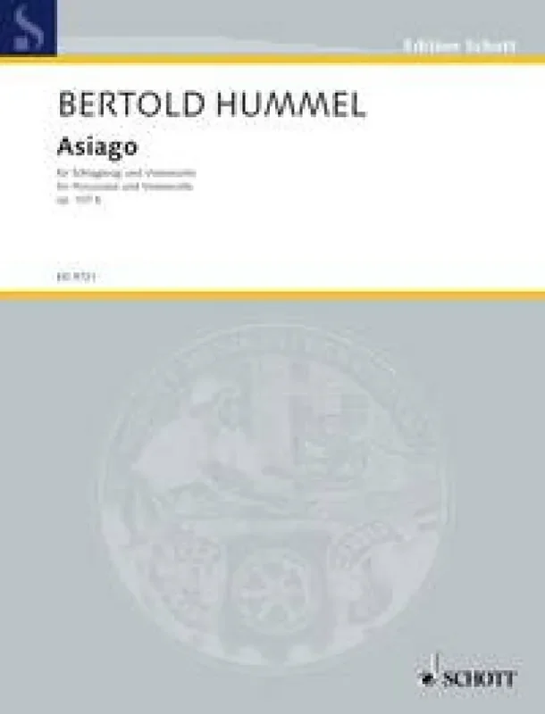 Bertold Hummel Asiago op. 107 b Sonstige Percussion