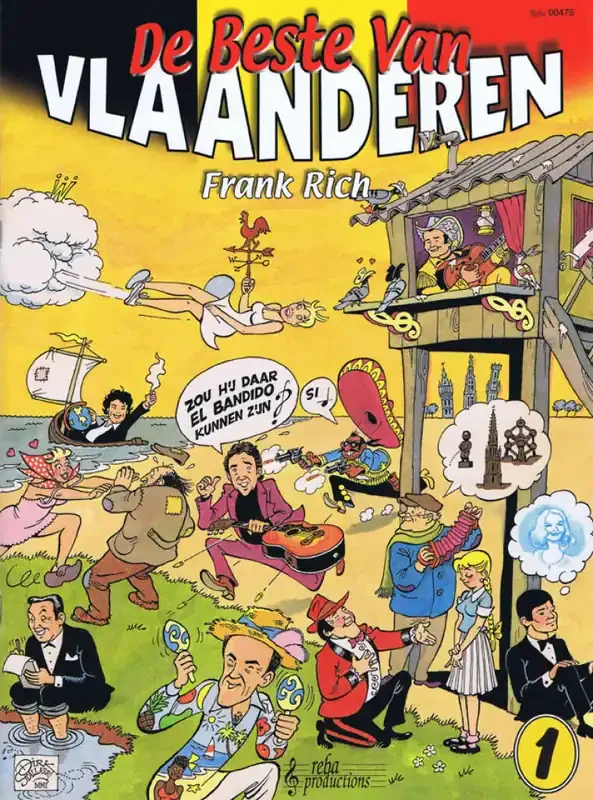 Beste van Vlaanderen 1 Klavier, Gesang, Gitarre (Songbooks)