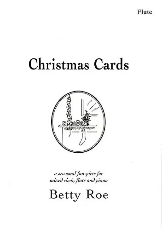 Betty Roe Christmas Cards Flöte Solo