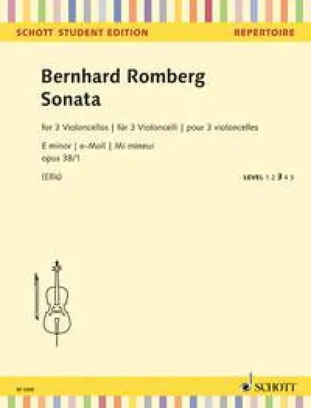 Beverley Ellis Sonata E minor op. 38-1 Streichensemble