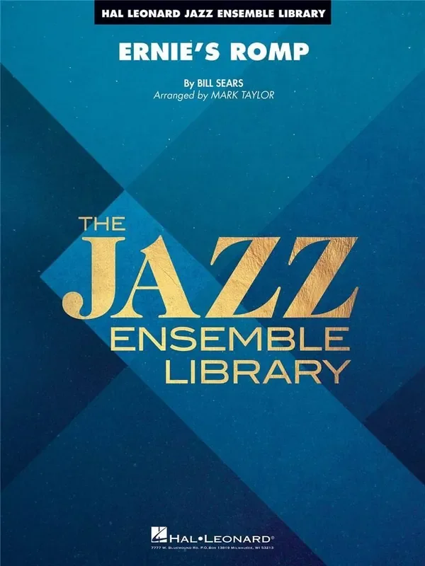 Bill Sears Ernie‘s Romp (Arr. Mark Taylor) Jazz Ensemble