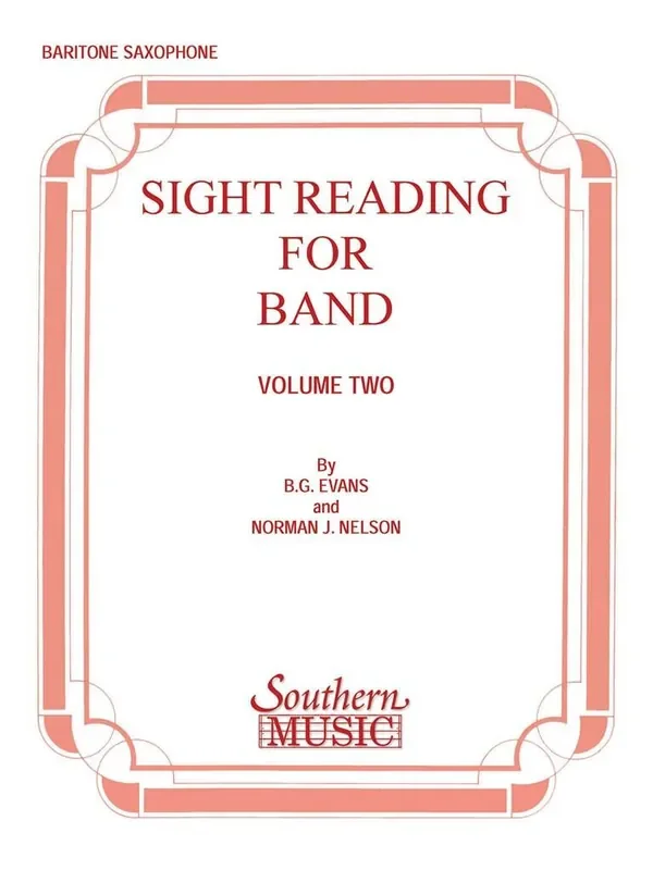 Billy Evans Sight Reading for Band, Book 2 Blasorchester