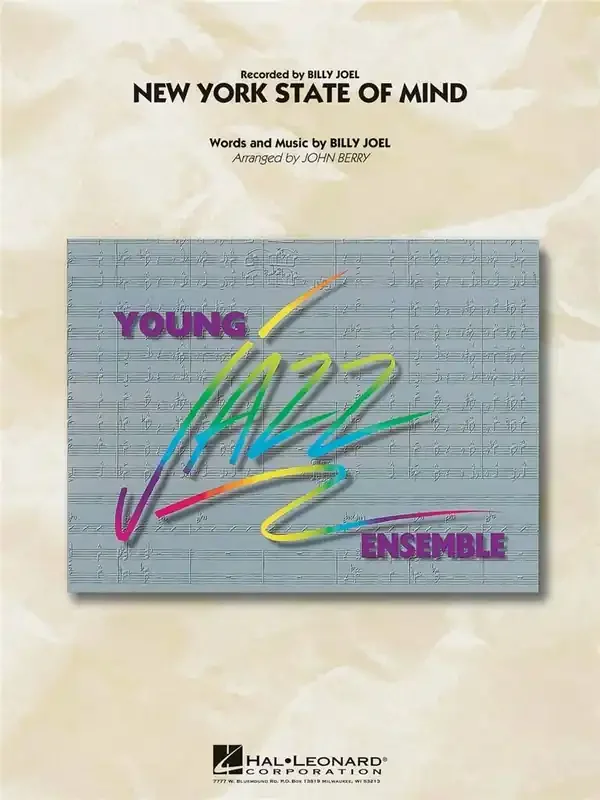 Billy Joel New York State of Mind (Arr. John Berry) Jazz Ensemble