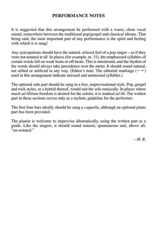 Billy Steinberg True Colors (Arr. Matthew Brown) Männerchor mit Begleitung