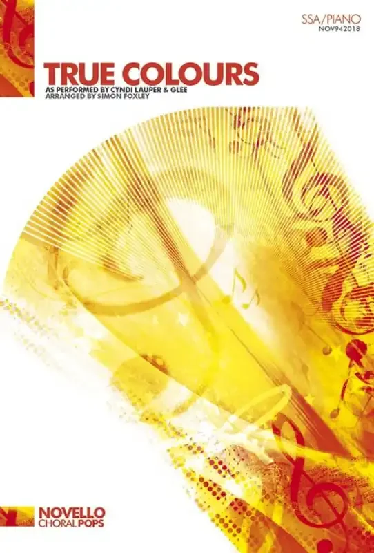 Billy Steinberg True Colours – SSA/Piano (Arr. Simon Foxley) Frauenchor mit Klavier/Orgel