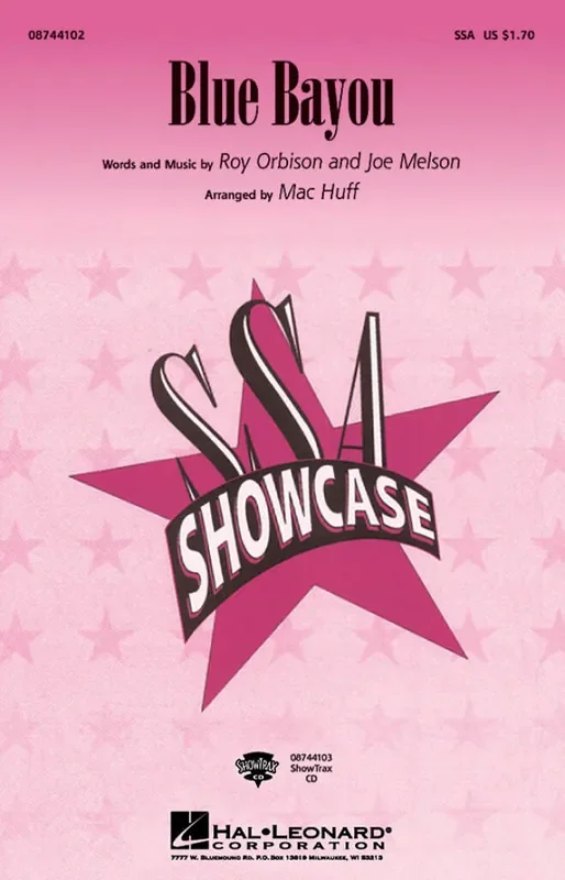 Blue Bayou (Arr. Mac Huff) Frauenchor mit Begleitung