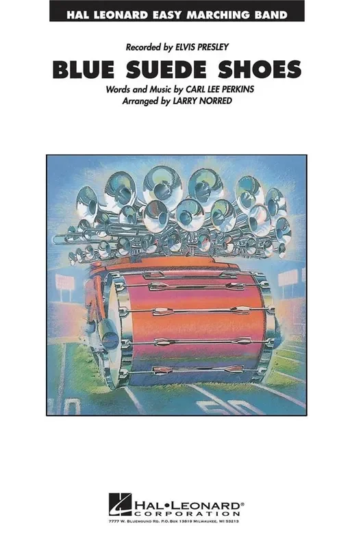 Blue Suede Shoes (Arr. Larry Norred) Marching Band