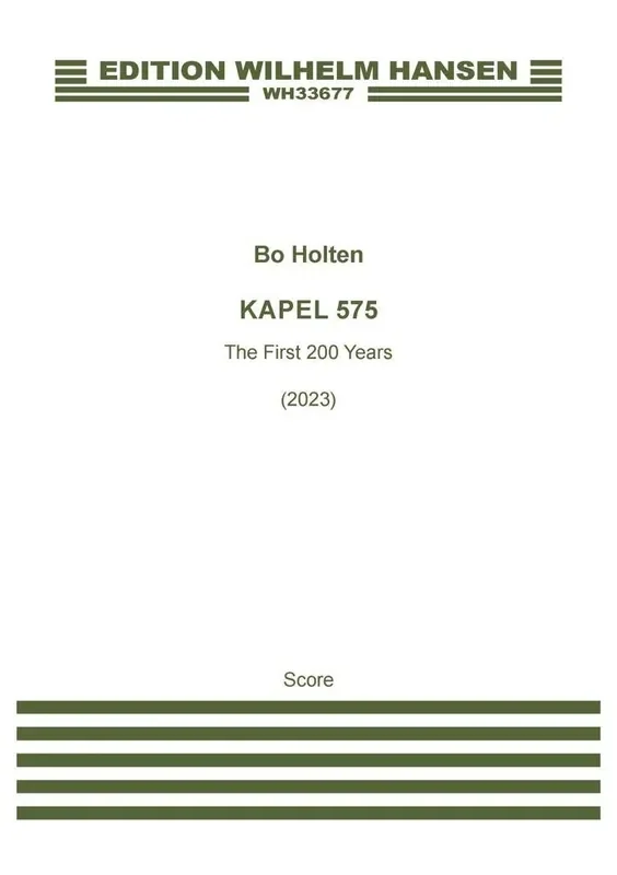 Bo Holten Kapel 575 Bläserensemble
