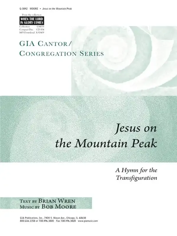 Bob Moore Jesus on the Mountain Peak Gemischter Chor mit Begleitung