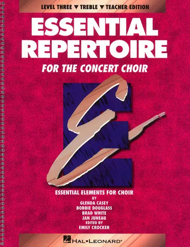 Bobbie Douglass Essential Repertoire for the Concert Choir Gemischter Chor mit Begleitung