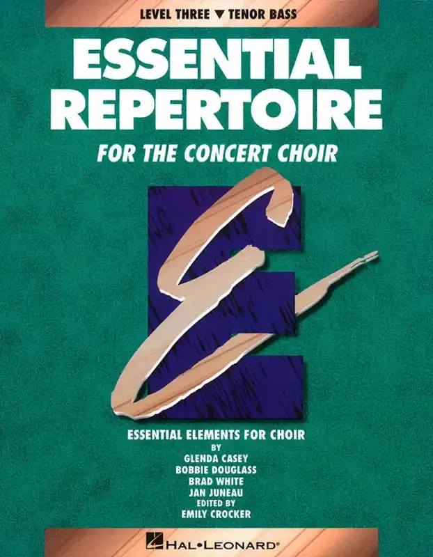 Bobbie Douglass Essential Repertoire for the Concert Choir Gemischter Chor mit Begleitung